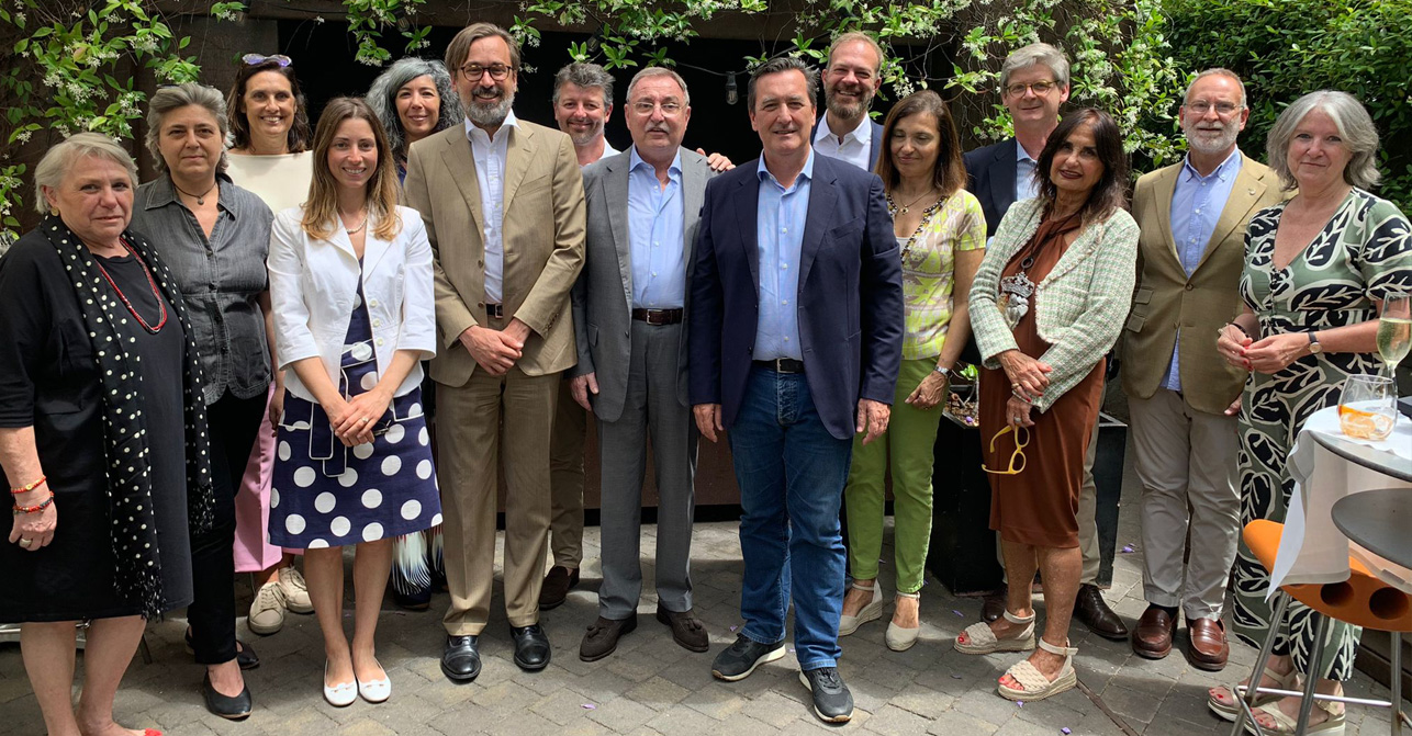 Encuentro con el Cnsul General de Italia en Barcelona 2022