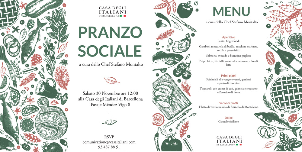 Ore 12:00 - Pranzo Sociale