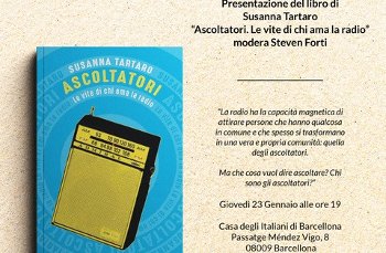 Ore 19:00 - presentazione del libro Ascoltatori. Le vite di chi ama la radio