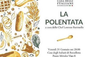 Ore 20:00 - cena mensile  Polentata