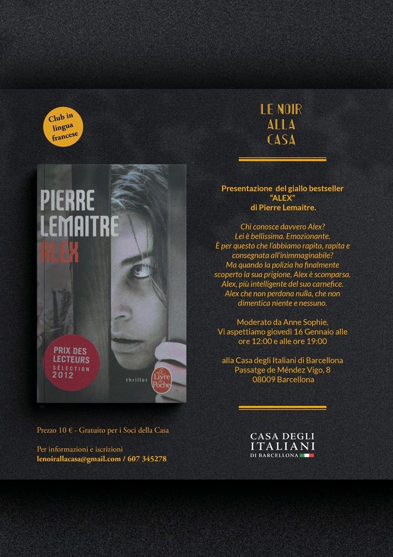 Ore 12:00 e 19:00 - Le Noir alla Casa