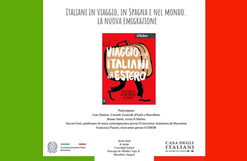 Ore 19:00 - Italiani in viaggio, in Spagna e nel mondo. La nuova emigrazione