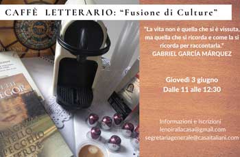 CAFF LETTERARIO Fusione di Culture