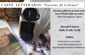 Ore 11:00 - CAFF LETTERARIO Fusione di Culture