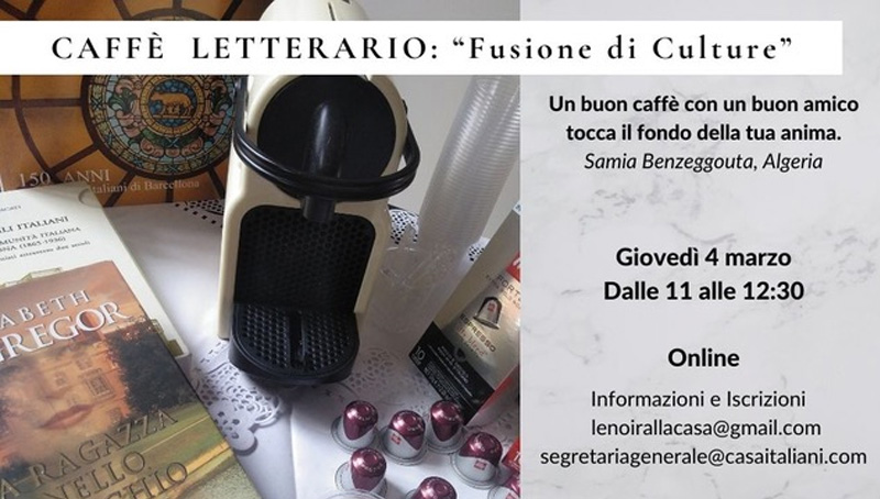 Hora 11:00 - Caff Letterario Fusione di Culture