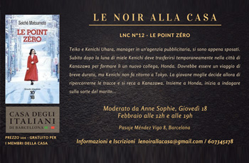 Ore 12:00 e 19:00 - Le Noir alla Casa  - Club di lettura Le noir alla casa, puntata n 12