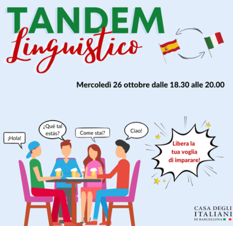 Tandem Linguistico  libera la tua voglia di imparare!