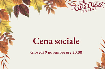 Cena Sociale Novembre