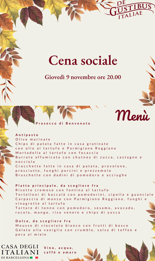 Sopar Social Novembre