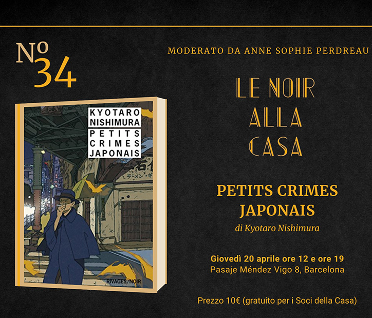 CLUB DI LETTURA LE NOIR ALLA CASA, puntata n 34