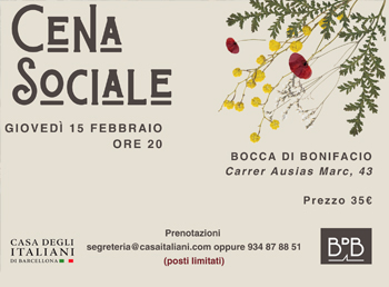 Cena Social Febrero